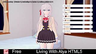 living with alya in this game