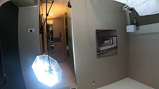 Blair gives blowjob during skinny teen casting interview