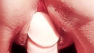 Maturemons just teasing with that wet pussy and big ass 😏 oiled up for exhibitionist fun