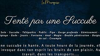 I’m tempted by a French succubus with dirty public anal talk