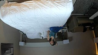 Blair gives blowjob during skinny teen casting interview