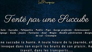 I’m tempted by a French succubus with dirty public anal talk