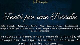 I’m tempted by a French succubus with dirty public anal talk