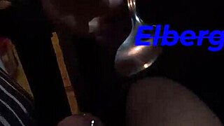 love draining my boyfriend’s cum all over me