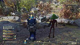 CrazyCat Fucks 8 Virgins in Wild Fallout 76 Action Scene.