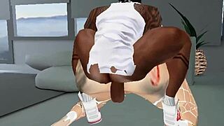 Horny Slut Barbie City Gets Ghetto Pornstar Agent's Cock Inside Her Holes 6