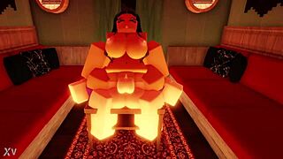 Slutting out a friend in wild and intense ways