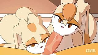 Tails And Cream Animation By Zavie