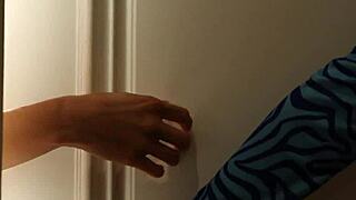 An Interracial Lesbian Threeway In The Bathtub