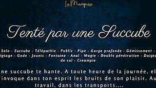 I’m tempted by a French succubus with dirty public anal talk