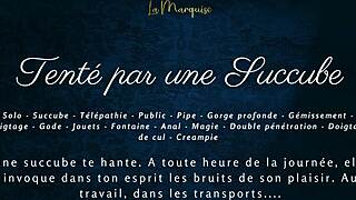 I’m tempted by a French succubus with dirty public anal talk