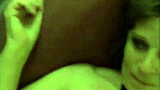 Granny deepthroats with loud moans in cumshow action!