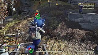 CrazyCat Fucks 8 Virgins in Wild Fallout 76 Action Scene.