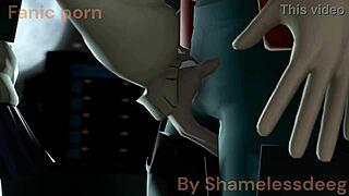 toga face with deku gets big cock creampie and cumshot