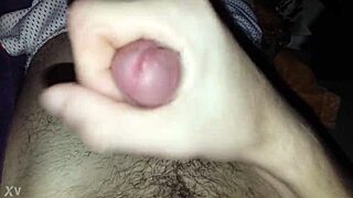 Amateur Homemade Handjob Session With A Laugh