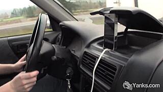 ugh, watchin’ sexy lou lebonne cum in car... so hot!