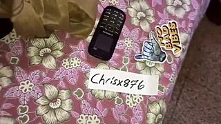 Ebony Hand Strokes Big Black Cock In Ghetto Hood