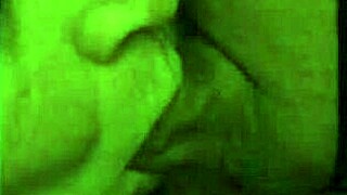 Granny deepthroats with loud moans in cumshow action!