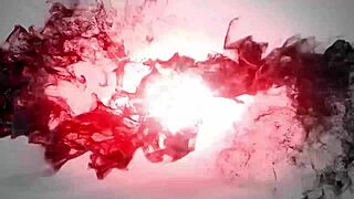 Wow! Horny Asian teen takes a giant cock deep in her shaved slit!