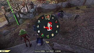 CrazyCat Fucks 8 Virgins in Wild Fallout 76 Action Scene.