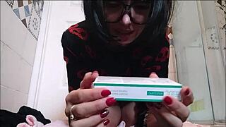 Doctor Pushes Suppository Deep in Gaping Anal Exam