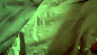 Solo shot of a black cumshot scene