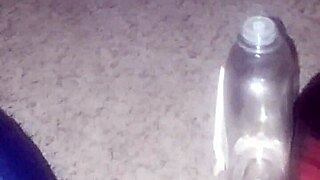 Ebony milf gives sloppy blowjob to big black cock.