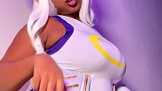 horny hero mirko rides cock for intense training session