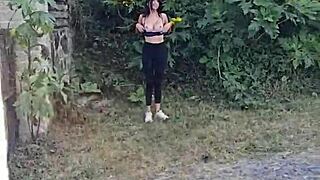 karol smith gets public blowjob in the forest 😍