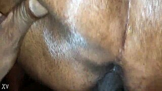 Granny's Ass Covered in Hot Cum Blast!