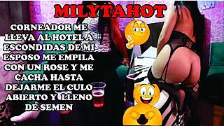 Latina Squirting Hard in Secret Cuckold Action