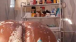 ruzzyde fucks in the bathroom.