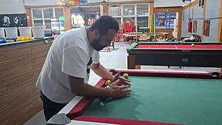 Lost The Pool Game And Got Fucked In The Pussy Outdoors