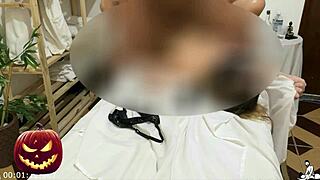 Latina Wife Filmed Giving to Masseur During Massage Session