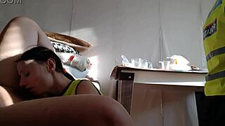 police women in lesbian threesome