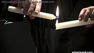 I see struggling woman suspended and humiliated