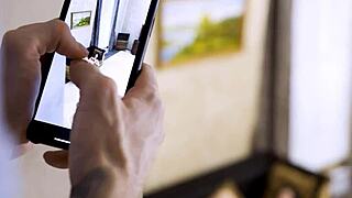 lustful mature woman enjoys time with fitness trainer's cock, what instructions did she give?