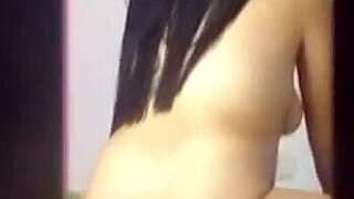 Cuckold spies on wife pounded by black friend close up