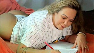 Surprise Christmas anal pounding with Alessandra Maia and Joseph Britadeira