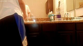 Tidying Up the Bathroom with Casual Flair