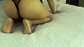 Latina Moves Rico With Big Tits And Ass On Bed