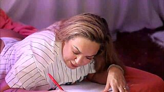 Surprise Christmas anal pounding with Alessandra Maia and Joseph Britadeira