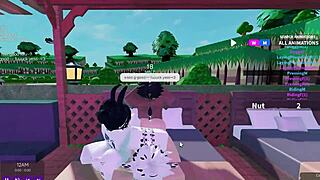 Threesome with Two Bunnies and One Bull