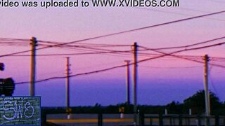 stripper teases with music and ripped clothes