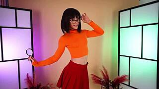 Sexy Cosplay Try-On: Wonder Woman, Leeloo, Velma, Daphne by Hannahjames710