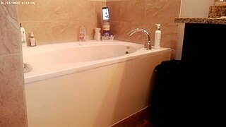 Tidying Up the Bathroom with Casual Flair