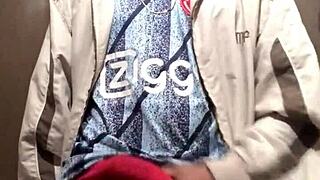 Enjoying a tattooed guy masturbating on camera compilation