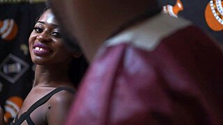 petite girl discovers the pleasures of a big cock through licking and sucking