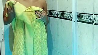 My Stepbrother Enters the Shower and Fucks Me