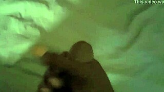 Solo shot of a black cumshot scene